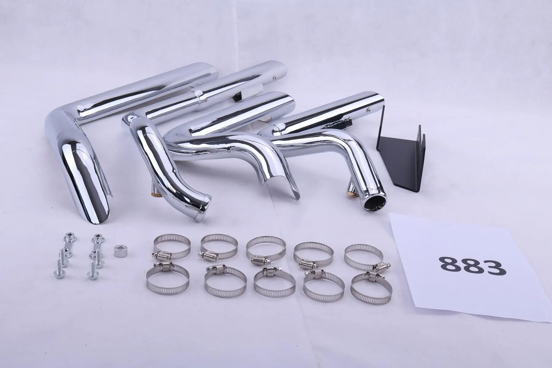 steel chrome finish exhaust system pipe for Harley Sportster 883-1200