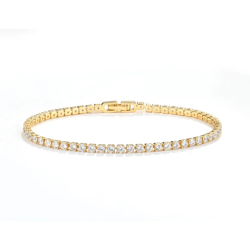 waterproof bracelets and bangles 925 silver plated jewelry fashion 18k gold tennis bracelet for men love cuff bracelet women