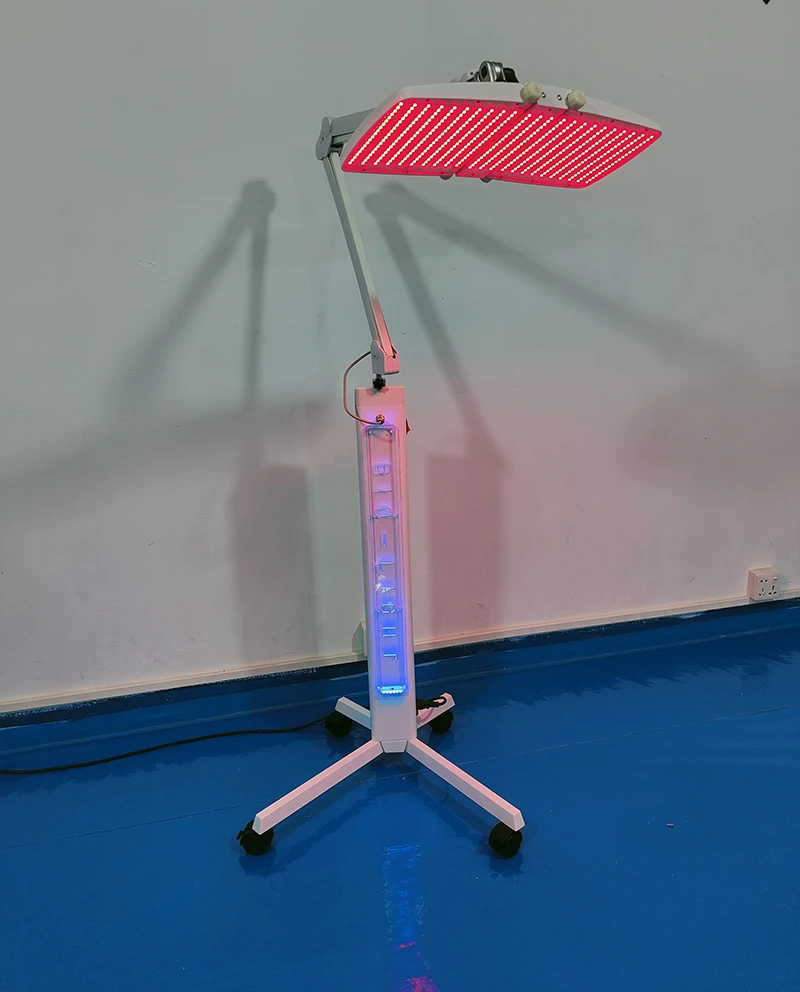 Newest Clinic 7 colors LED PDT Red blue facial care PDT Led Light Therapy machine, skin rejuvenation red light therapy