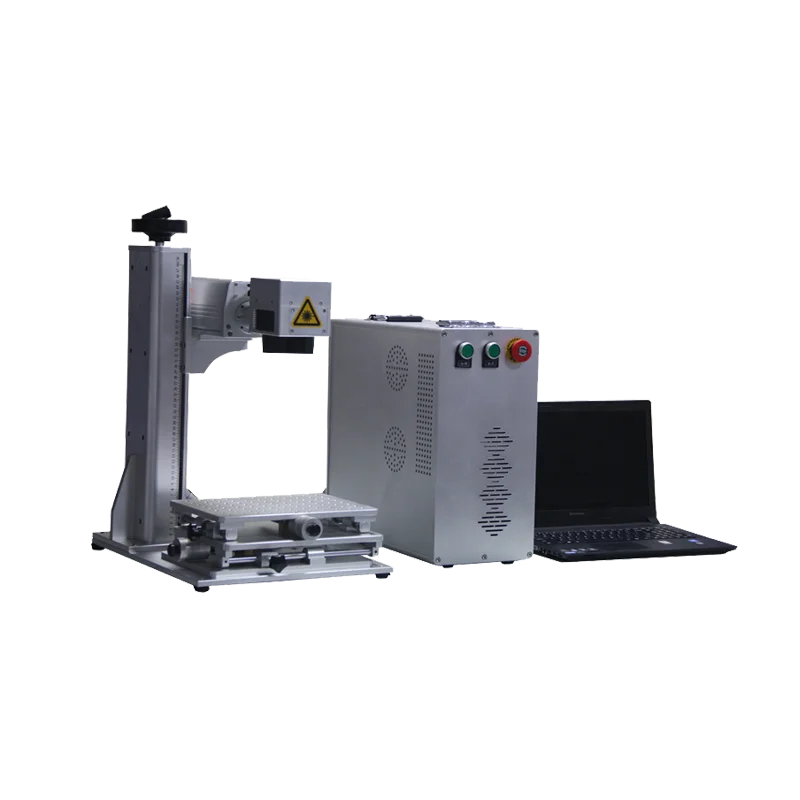 Вращающаяся Лазерная Маркировочная и режущая машина «все в одном», маркировочная машина для лазерной маркировки стекла и металла HS