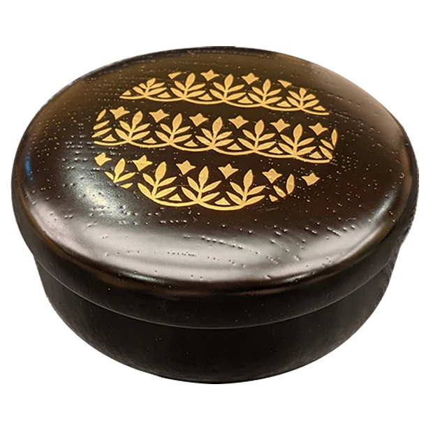 Elaborately Designed Flower Pattern Confectionery Cute Candy Tin Case