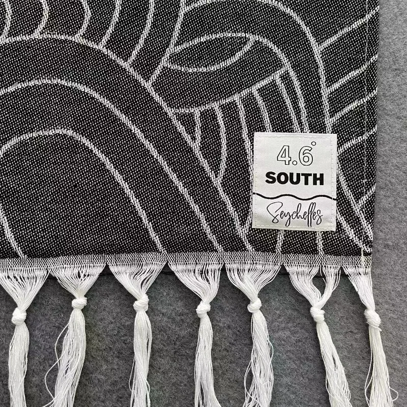 Water Absorbent 100% Cotton Turkish Sand Proof Lightweight and Portable Beach Towel