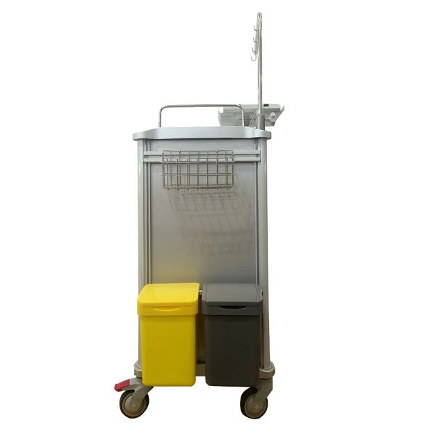 ABS Hospital&Clinic Medication Equipment Furniture Medical Crush Emergency Trolley Cart Carro para hospitales