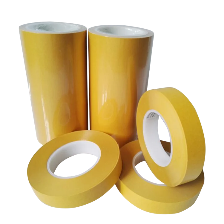 Высококачественный рулон имбирного желтого силиконового покрытия для высечки бумаги