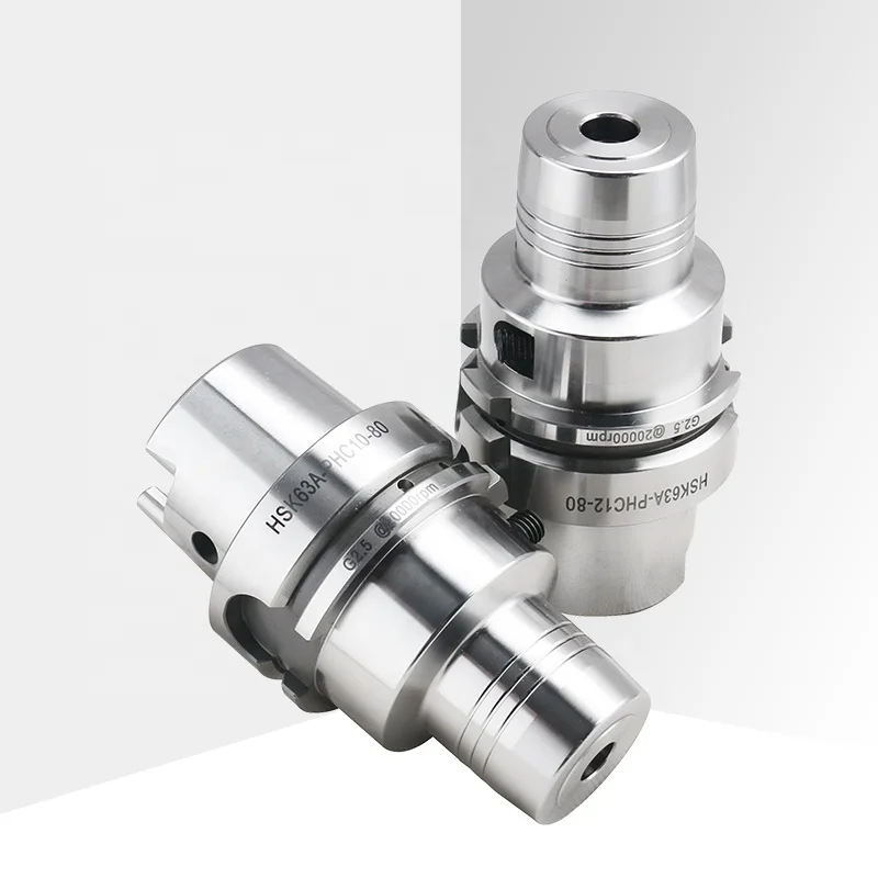 Good price HSK PHC  hydraulic chuck 40CrNiMo Material HSK63A-PHC06  tool holder shank