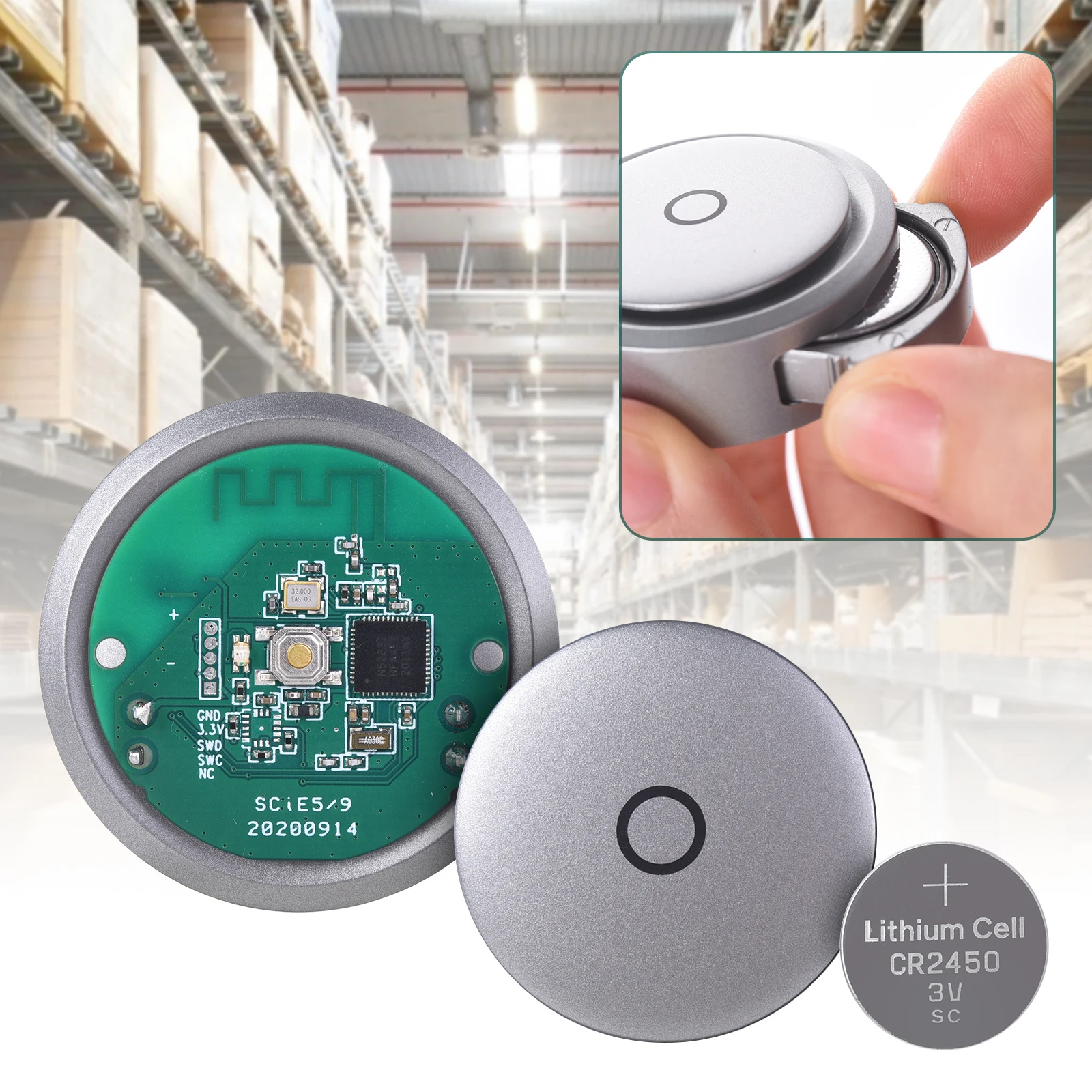 SATO Newest SCIE9 Temperature and humidity sensor BLE 4.0 5.0 temperature sensor Ibeacon