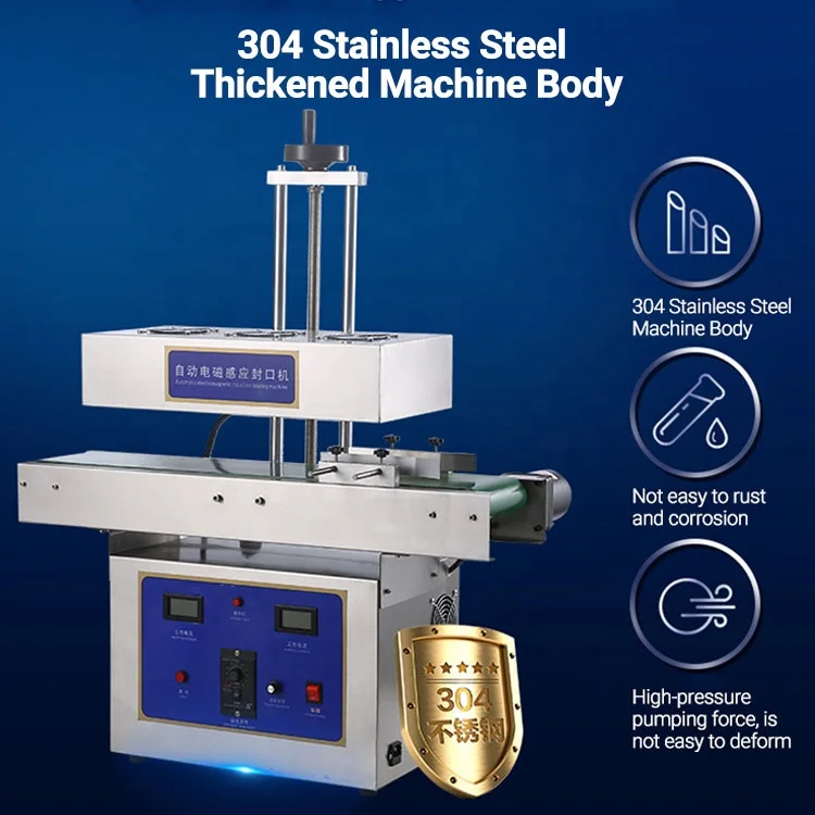 Factory Sales Electromagnetic Bottle Aluminum Foil Induction Sealer Sealing Machine Dealers