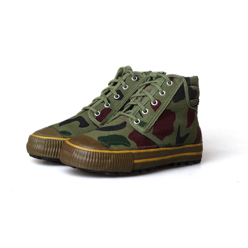 3539 High Cut Non Slip Camo Durable Men Canvas Stock Shoes Original Men