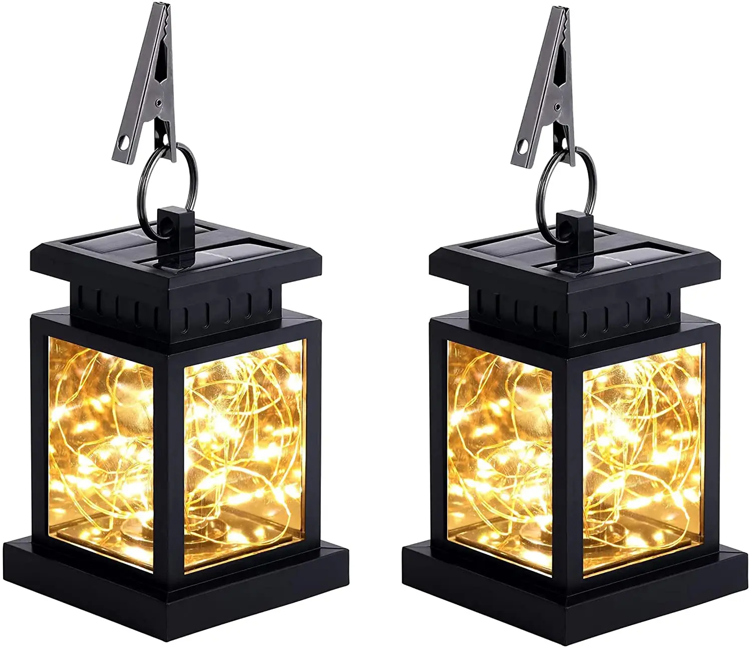 Factory wholesale solar garden light Outdoor Solar Lantern Decorative Lamp for Patio Decorations Table Party Lawn