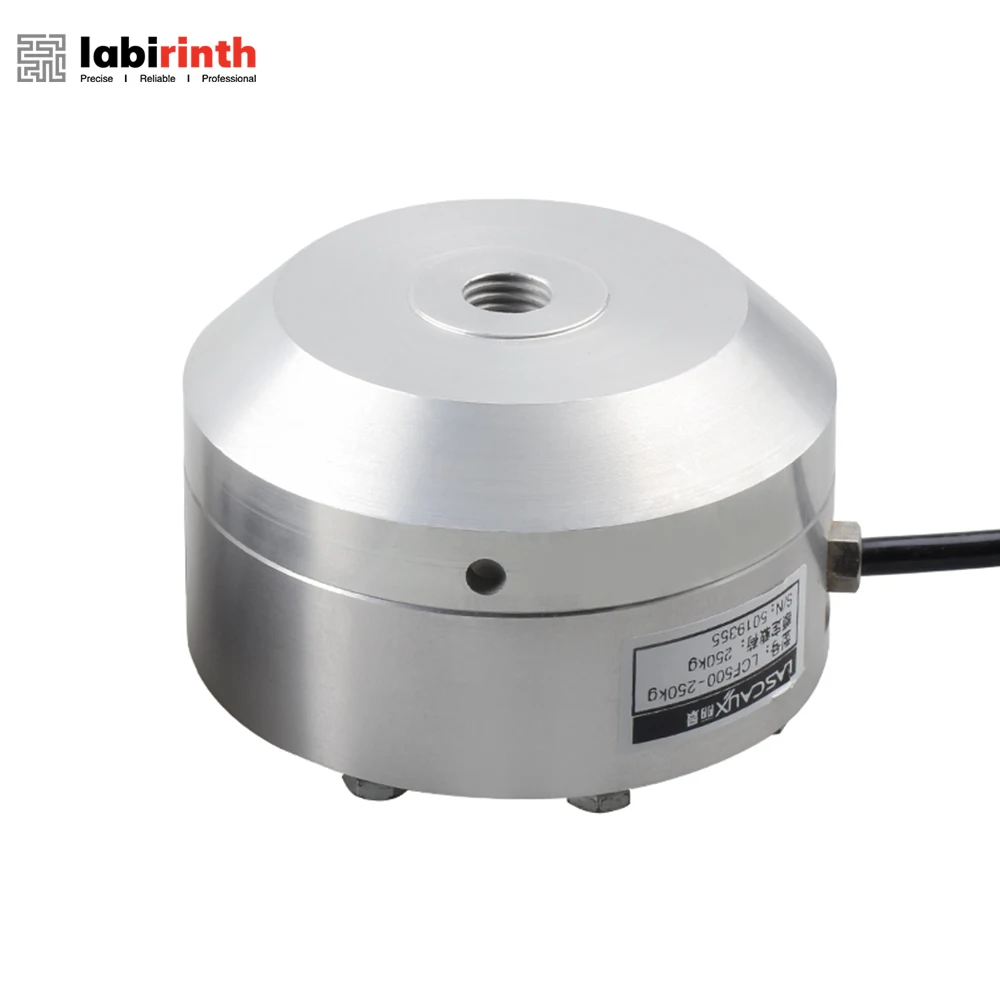high-precision Wide range LCF500 Pancake Load Cell for testing machine Pull pressure sensor