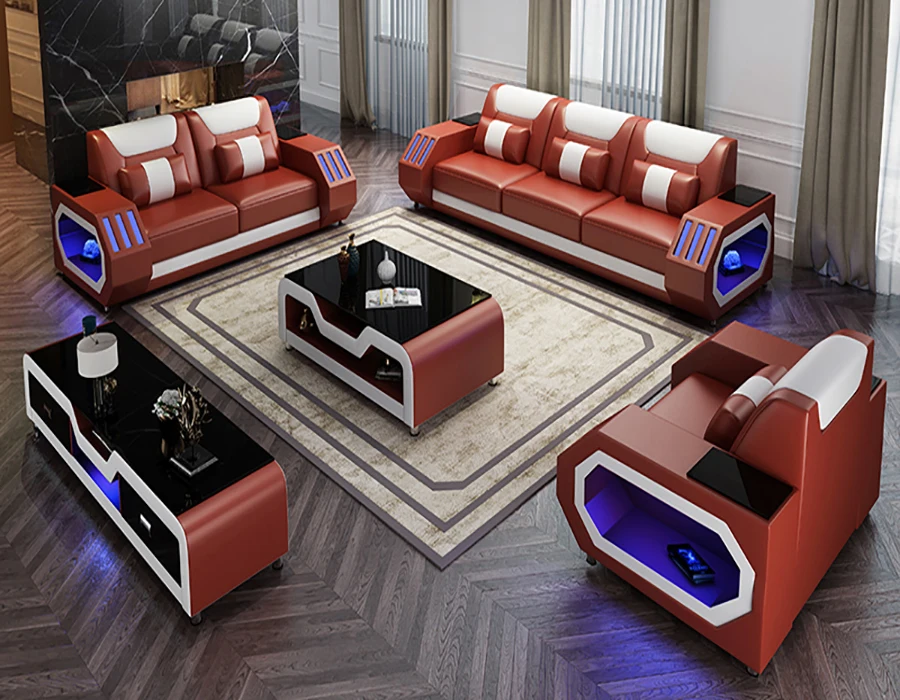 Современные секционные королевские диваны chesterfield для гостиной кожаный полный комплект диванов Декор домашний диван роскошная