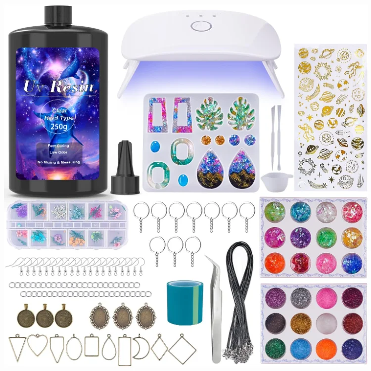 Заводская оптовая продажа, Набор для изготовления ювелирных изделий из смолы