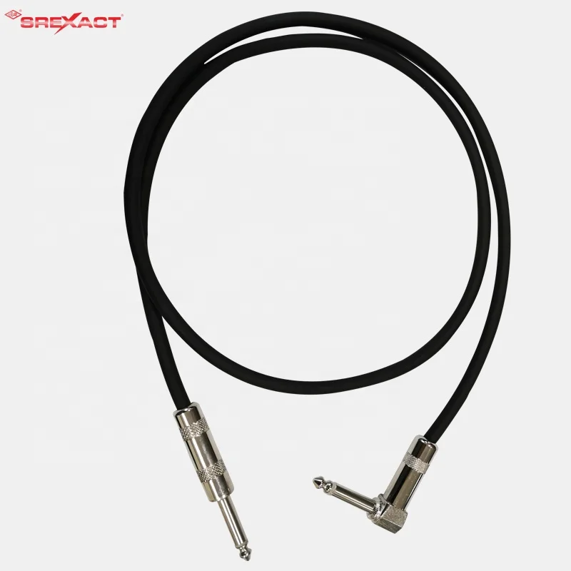 TS phone plug connector guitar instrument cable guitar cord