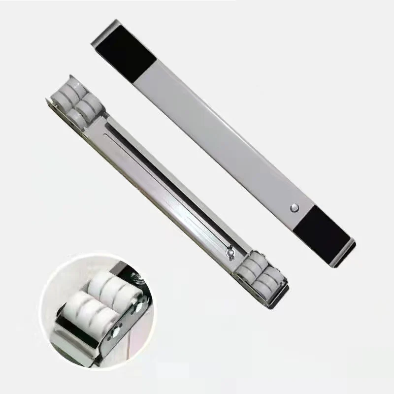 Extendable Appliance Rollers Mobile Washing Machine Base Fridge Stand Moving Cart for Refrigerators Dryers Furniture