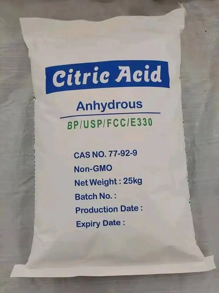 Qianfang Hot Sale Food Grade Citric Acid Anhydrous