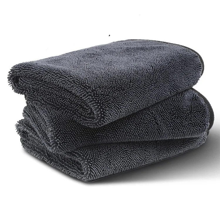Hot Sale Microfiber Quick Dry Twisted Care Detailing Car Wash Towel Cleaning Cloth