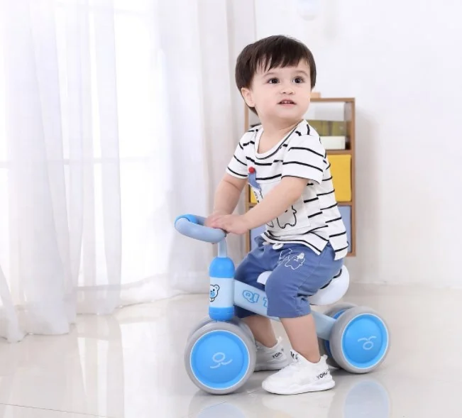Instaride Bike Balance 1 2 3 4 Years Old With Assist Wheel Safe Baby Learn To Walk Infantil Toys Bike Kids Tricycle