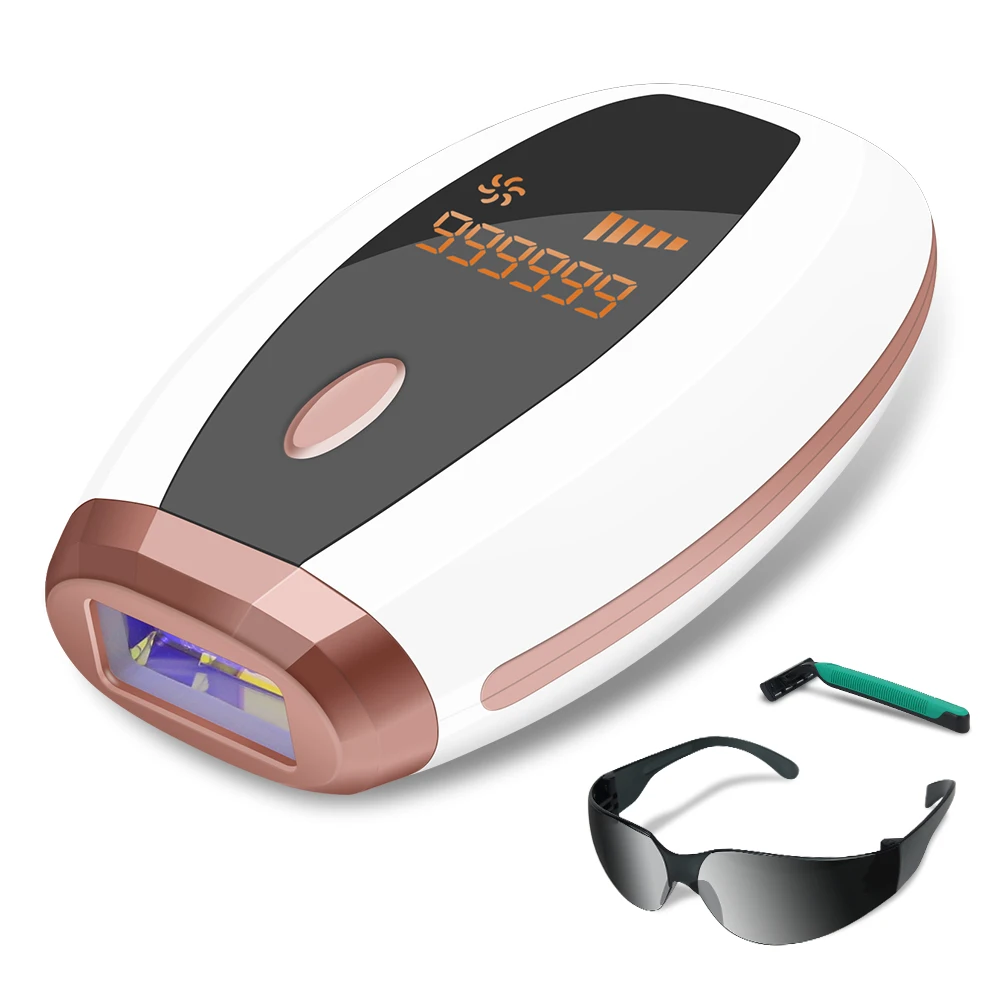 
Sibeauty Portable IPL Machine 2020 Permanent Painless Home Laser Hair Removal ABS No Water Washing Pulsed Light 2-4.8J / Cm 