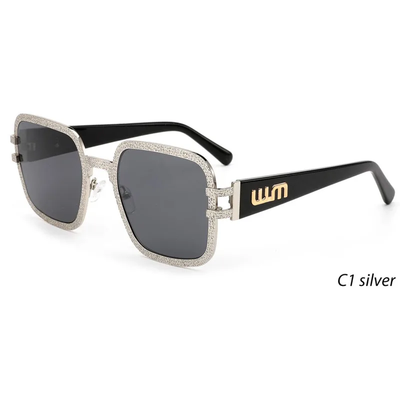 sunglasses 2024 new design metal flat top sun glasses manufacturer acetate metal sunglasses