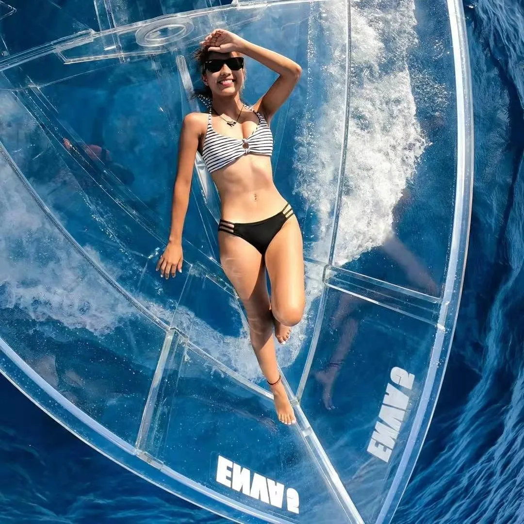 8-10 people clear acrylic material boat sitting on top of a clear boat Yamaha 75hp high quality fishing boat with canopy