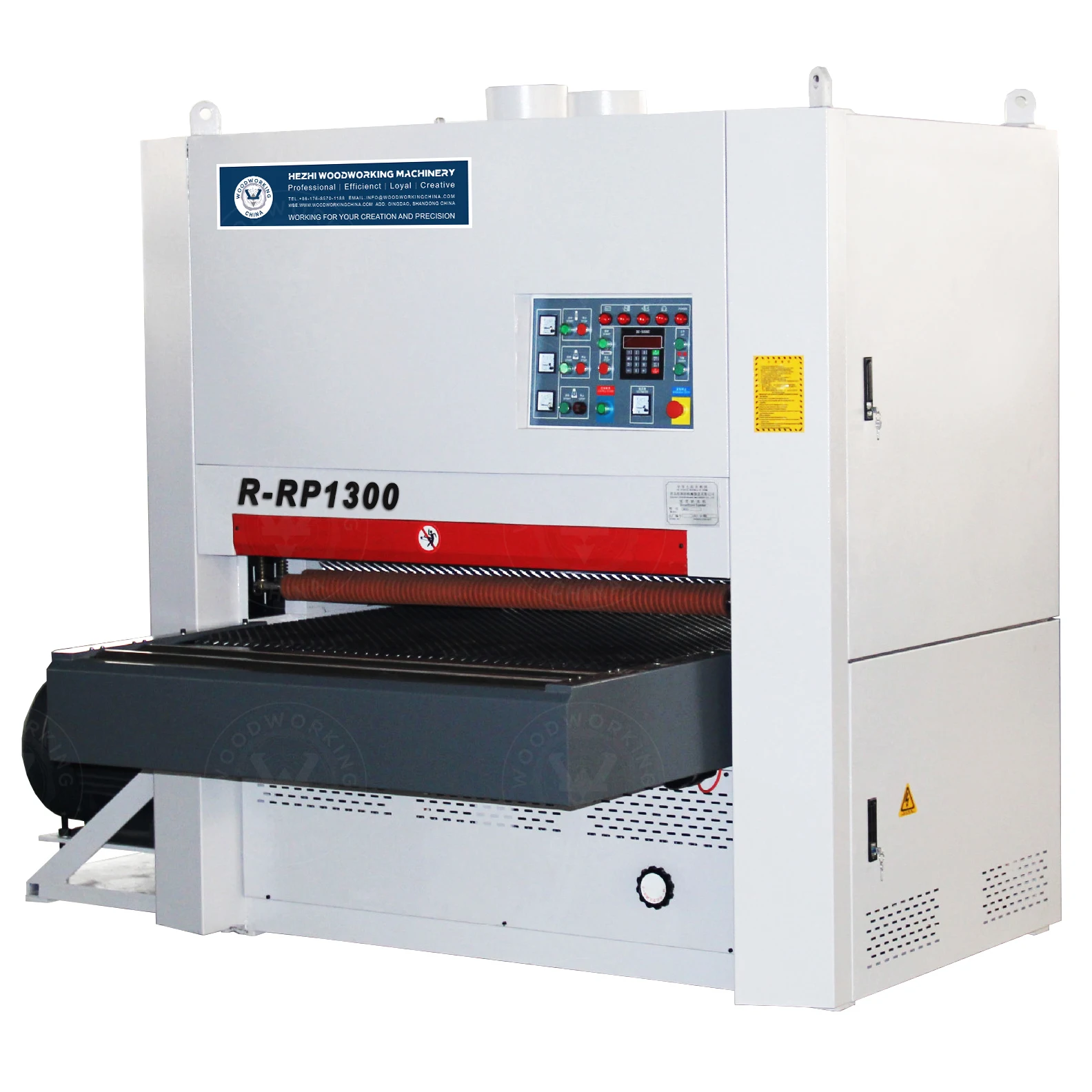 R-RP 1300mm Woodworking Calibrating Wood Floor Sanding Machine For Wood