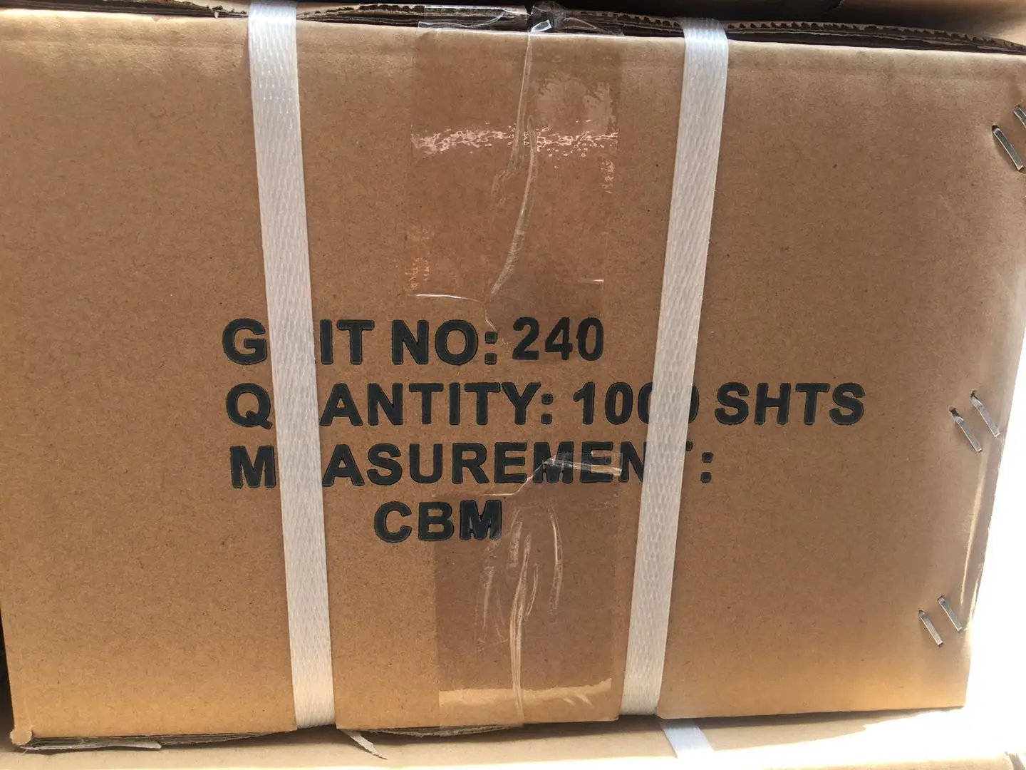 silicon carbide  water polishing paper for  automobile