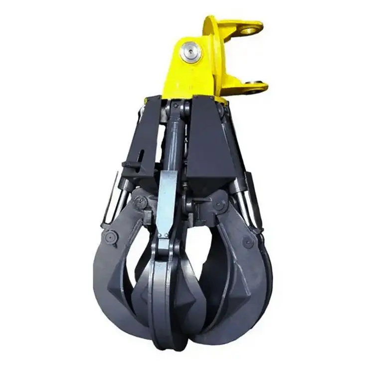 Polipo Idraulico Scrap Metal Electric Hydraulic Grapple Grab Orange Peel Grapples For Truck Cranes