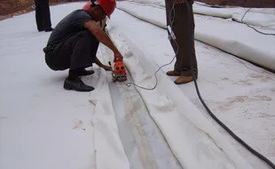 800W HDPE геомембрана сварочный аппарат для строительства