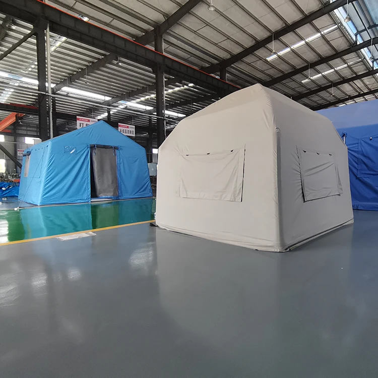 Buy Custom Products Inflatable Tent Camping Air Dome Pump Inflatable Canvas Cabin Tent Tourist Desert Coody Inflatable Tent