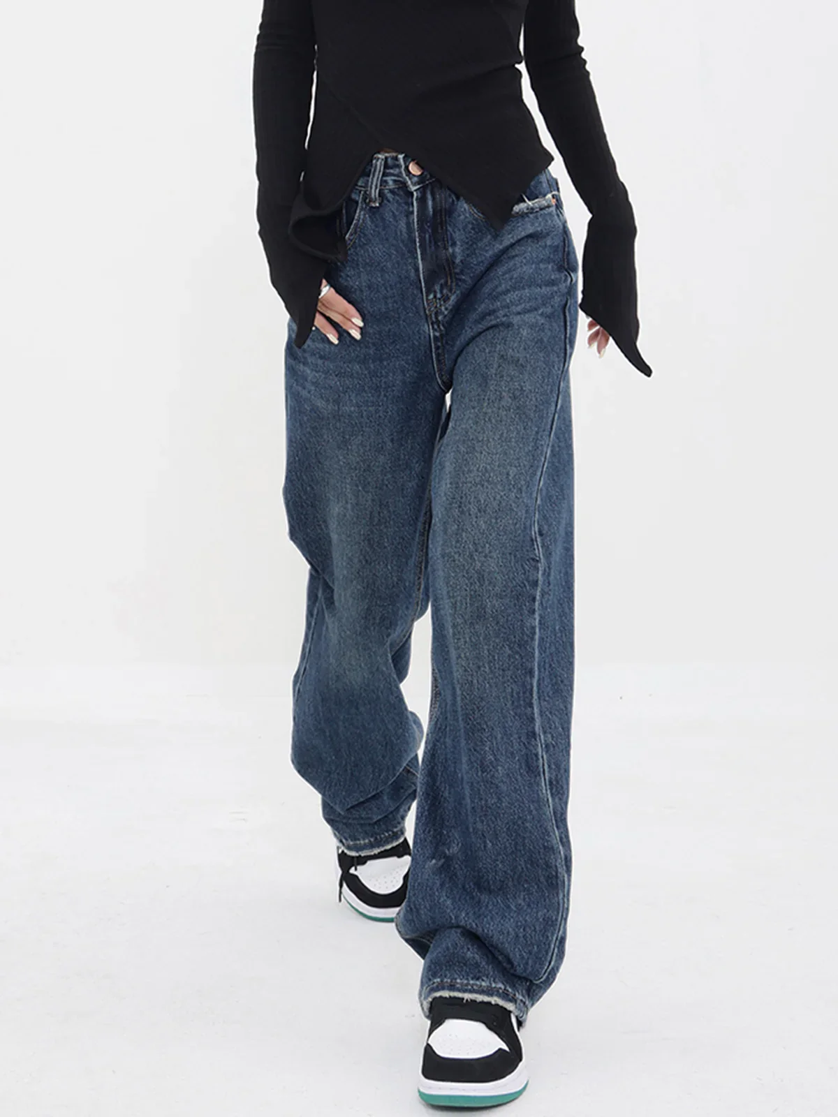 New Arrival Exclusive Super Skinny Blue Wash Jeans Customized Women Jeans By Truth International