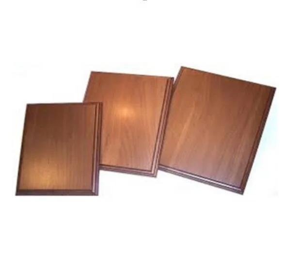 CUSTOM SIZE CHERRY  WOODEN AWARD PLAQUE