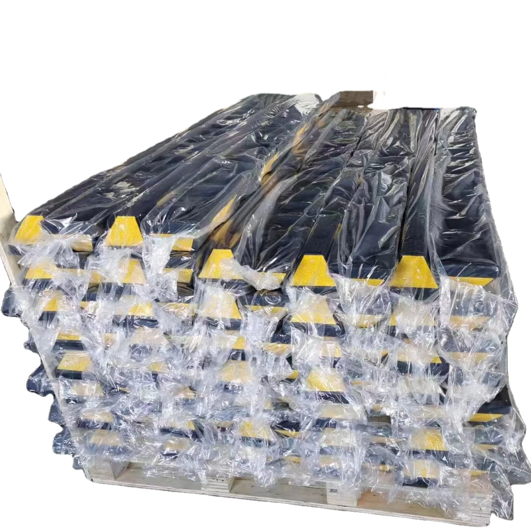 65' 72' Parking Stoppers Parking Wheel Stop Rubber Car Stopper 183cm Wheel Stopper