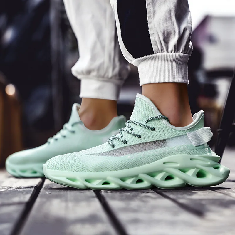 Factory dropshipping  zapatos deportivos blade running shoes wholesale fitness walking shoes stock men