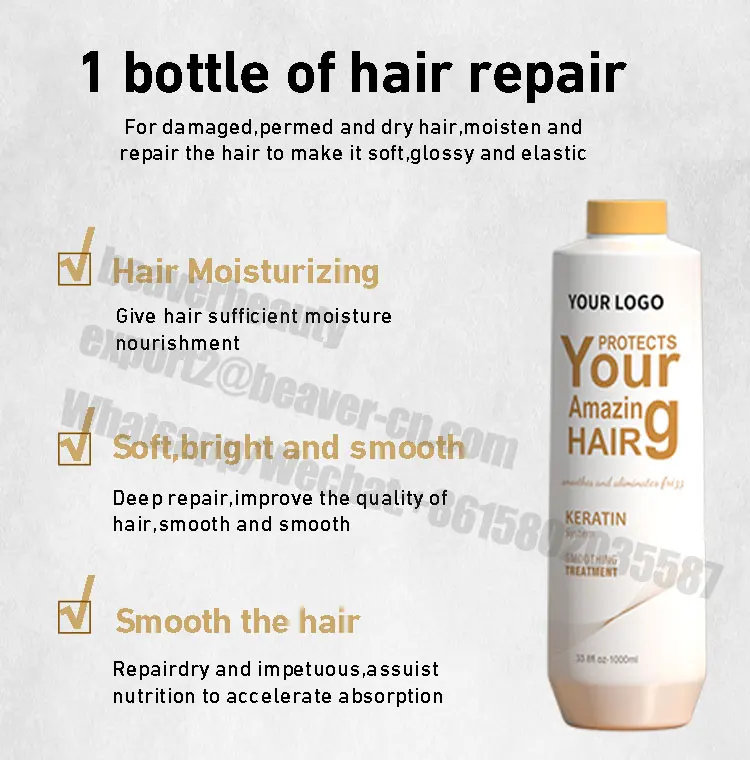 Oem professional salon for luxliss keratin smoothing keratin nanoplastia treatment straightening keratin treatment brazilian