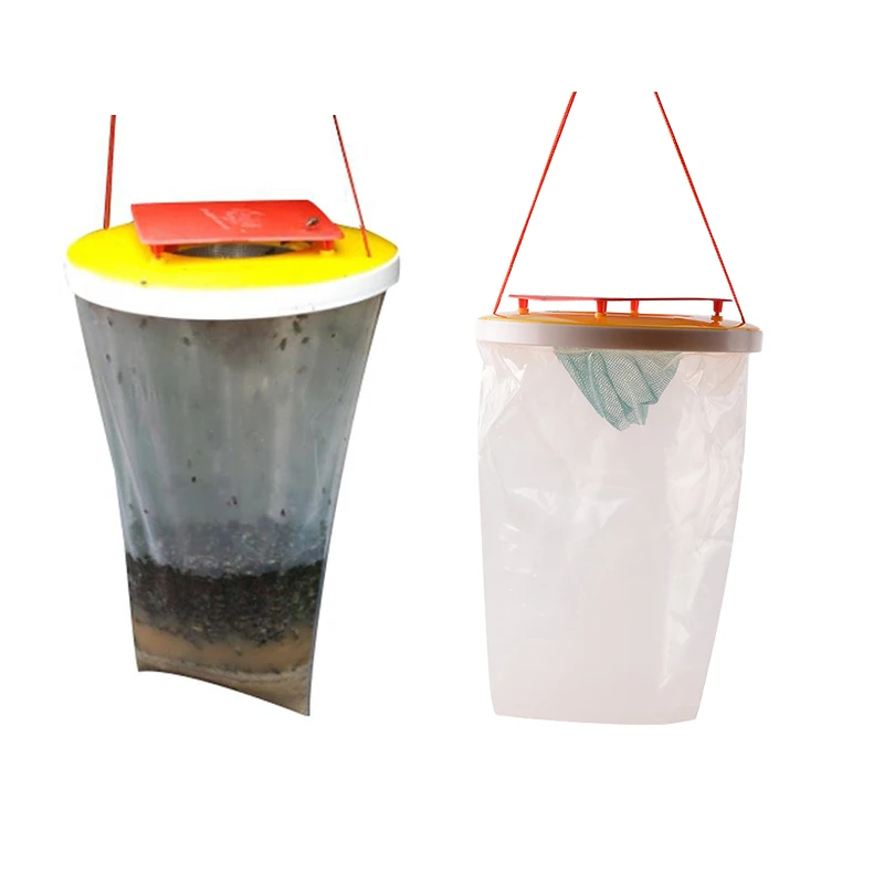 LNDF Explosive New Products Garden Farm Hanging Flycatcher No-Toxic Hanging Bait Bag For Outdoor Farm Garden Flies Killer