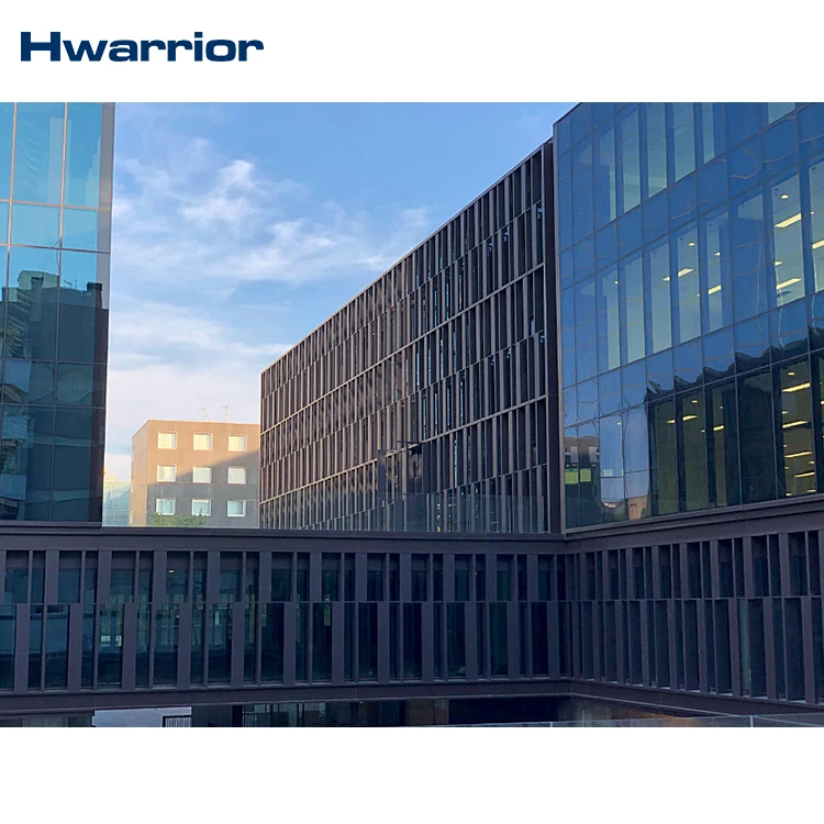 exterior glass wall drawing factory provide design,fabrication and installation