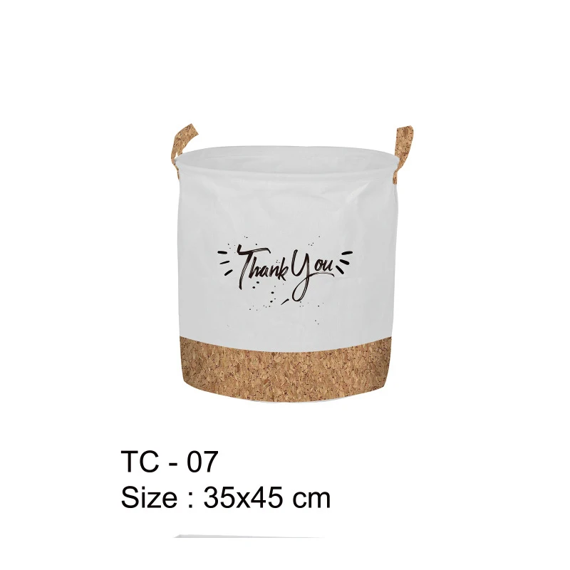 Non Woven Fabric Plastic Felt Integrated Molding Storage Basket Bins Toy Dirty Clothes Household Items Laundry Hamper for Home