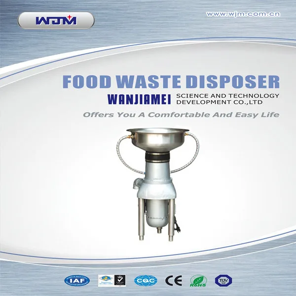 2022 Hotsale Kitchen Food Waste Disposer Garbage Disposal Steel Motor Sound Switch Stainless Power Garage Air Parts Sales Hotel