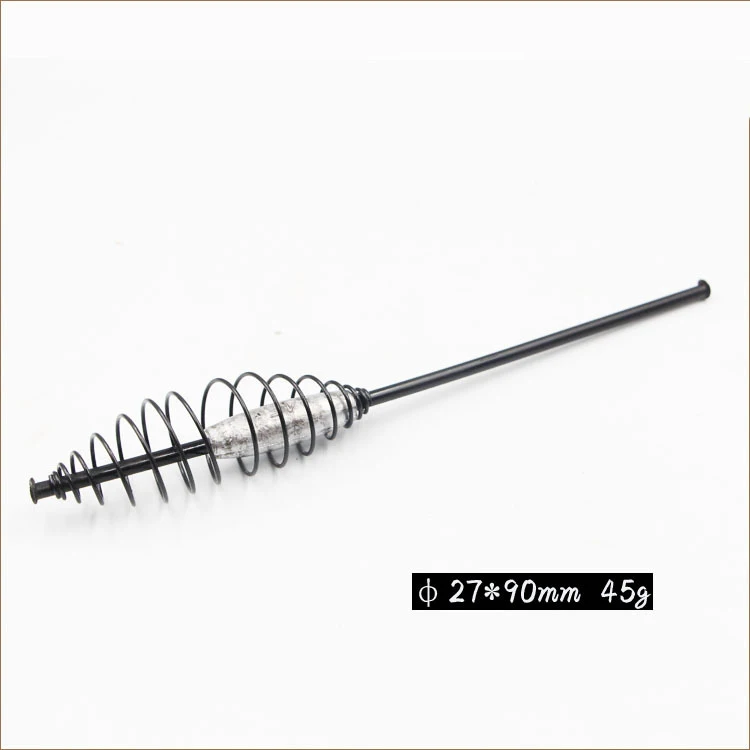New Arrivals European style Long Tube Spring Fishing Gear 8g 10g No Lead 15g 30g 45g With Bait