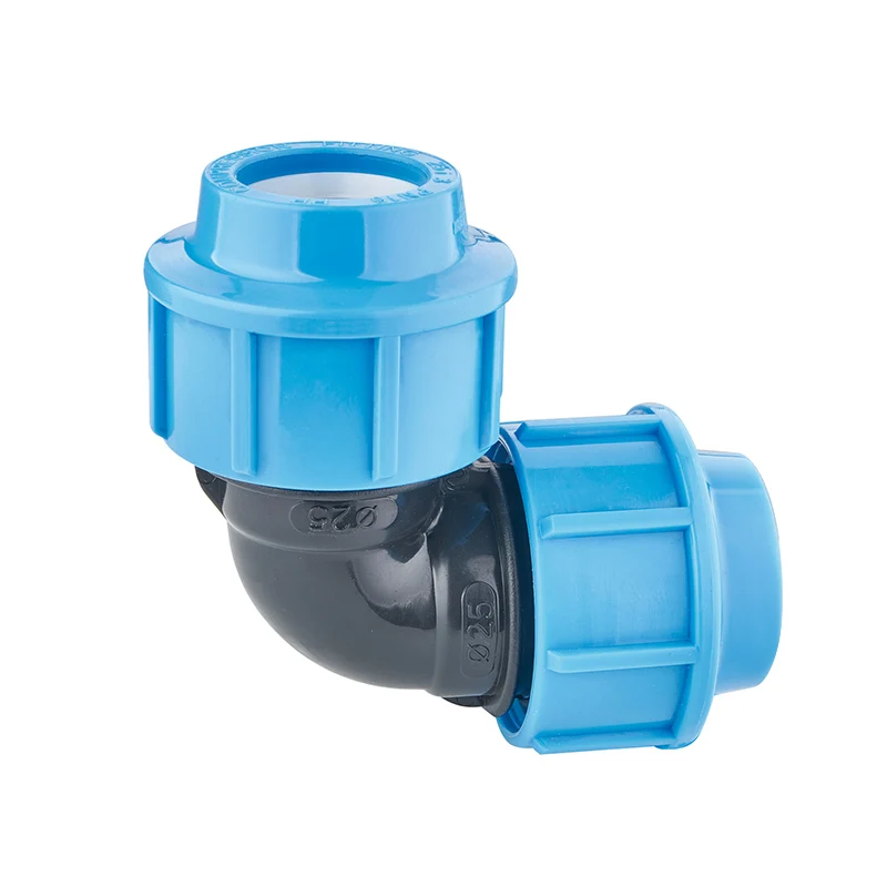 PP Compression Fittings PE Pipe Polypropylene Compression Coupling for drip irrigation system or agriculture irrigation system