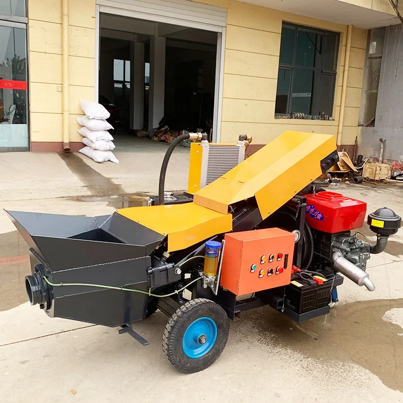 Factory Directly Diesel Concrete Mixer Pump Small Concrete Pump with best price