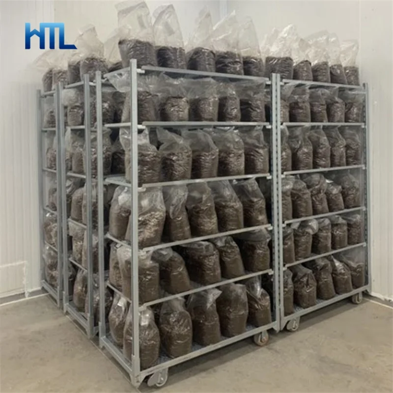 Metal galvanized garden center danish flower greenhouse transport cc container