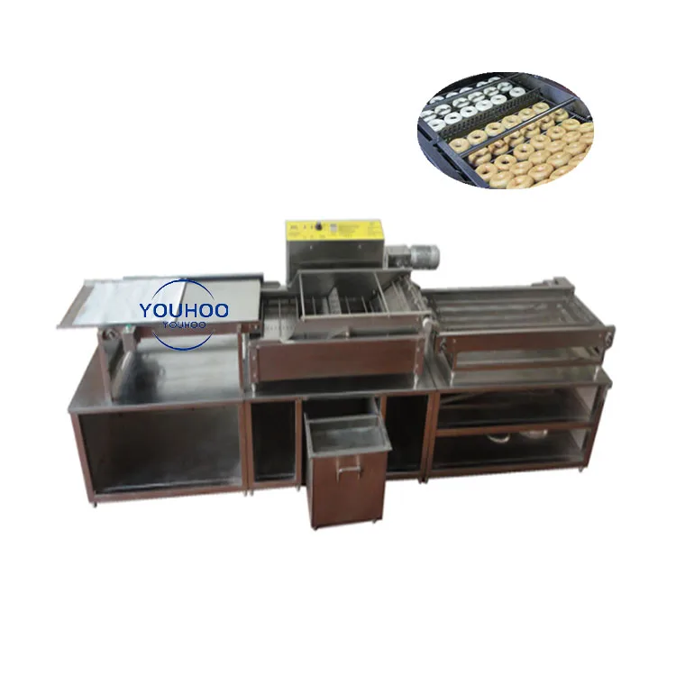 fully automatic high production yeast raised donut machine with proofing system