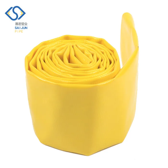 4 Inch PVC Plastic Pipe PVC soft Flexible PVC Lay flat Water Hose Irrigation Pipe