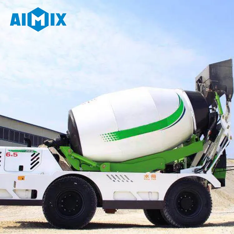 Aimix AS-3.5 New type high quality self loading mobile concrete mixers cement mixer