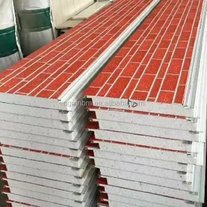 High Quality Waterproof Buildings Insulated exterior Board 50mm EPS foam Sandwich Panels