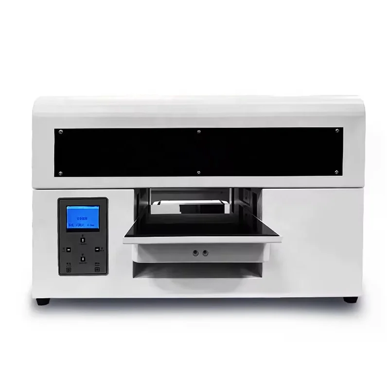 A4 UV Flatbed Printer Automatic Flatbed Phone Case Military Card Personalized Printing XP600/TX800 1pc Head Print Dimension