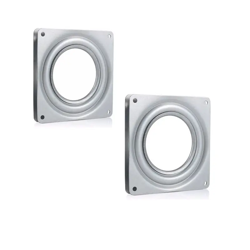 Galvanized Sheet 4 Inch Lazy Susan Turntable Bearing Swivel Plate Rotating Bearing Plates