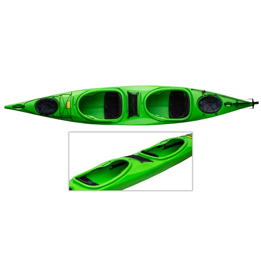 Factory directly hot sale double sit in sea kayak