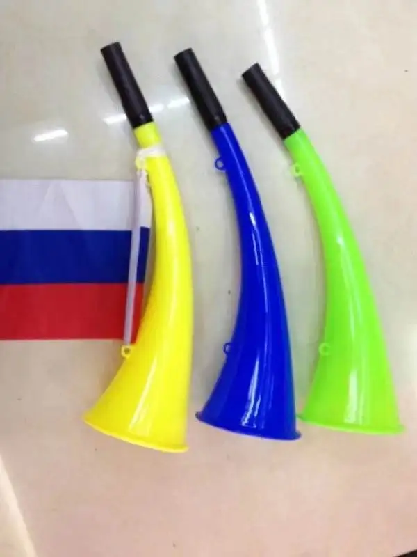 26/28/36/49/56/61cm  Customized Logo Cheap Plastic Cheering Horn Toy Plastic Football Fans Cheer Trumpet 2Layers 3 Layers